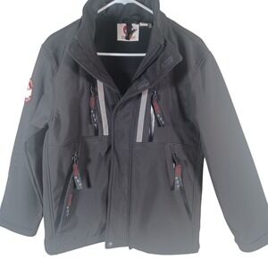 Canada Weather Gear‎ Youth Sized Performance Zip Up Jacket Missing Hood 14/16